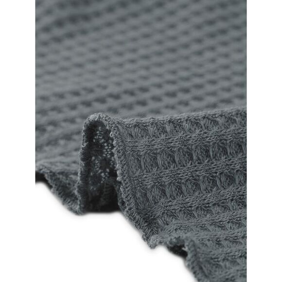 Lounge Pajamas Cami Tops with Shorts Sleepwear Knit Camisole Sets Dark Gray - Picture 5 of 5